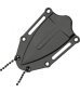 Bad Blood Push Dagger Neck Knife