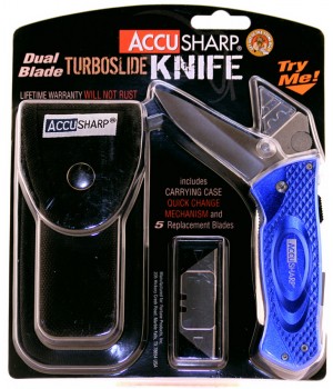 AccuSharp TurboSlide Dual Blade Knife