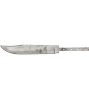 Knife Blade Damascus Long Bowie Blade