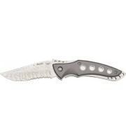 Boker Magnum Snowflake Damascus Linerlock