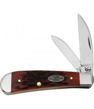 Case CCC Half Stop Old Red Bone Backpocket