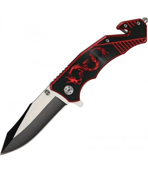 China Dragon Rescue Linerlock