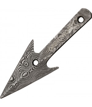 Grindworx Damascus Arrowhead