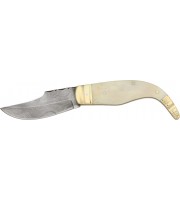 Damascus Navaja Folder