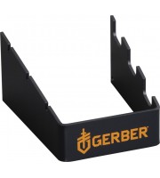 Gerber Knife Stand /Free $150. Stainless stand with orange Gerber logo