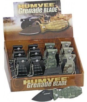Humvee 12 Pack Mini Grenade Knives