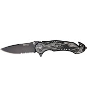 Mtech Flaming Skull rescue linerlock