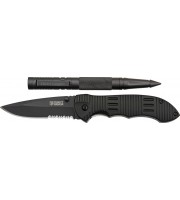 Night Armor Tactical Penlight 
and Knife Combo