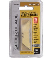 Seber Utility Knife Ten Pack 
Gold Series Replacement Blades