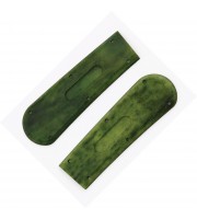 Schrade Handle Material Green 
Pair