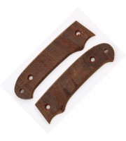 Schrade Handle Material Brown 
Pair