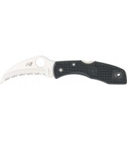 Spyderco Tasman Salt Black  
FRN handles