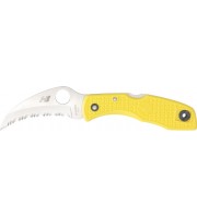 Spyderco Tasman Salt Yellow  
FRN handle
