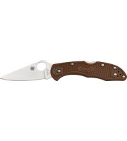Spyderco Delica Brown  
handles