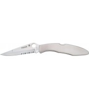 Spyderco Police Model Partially  
Serrated Blade