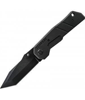 Schrade Black Tanto Linerlock