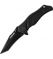 Schrade Black Recurve Tanto 
Linerlock