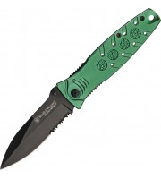 S&W Linerlock. Green
