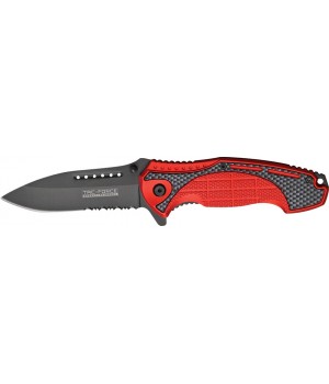 Tac Force Linerlock Red A/O