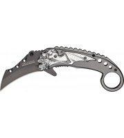 Tac Force Skull Bat Wing 
Karambit Linerlock