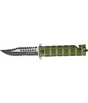 Tac Force Knurled Rescue Linerlock