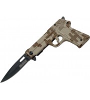 Tac Force Speedster Gun Shaped 
Linerlock