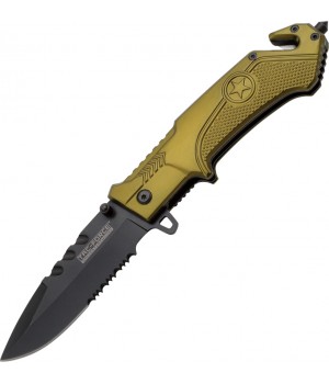 Tac Force Speedster Army 
Rescue Linerlock