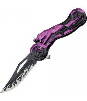 Tac Force A/O Dragon 
Motorcycle Speedster Fantasy Linerlock