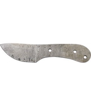 Knife Blade Damascus Short Skinner