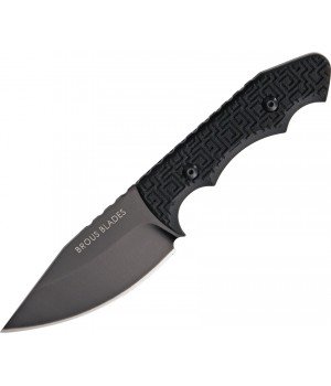 Brous Blades Threat Fixed Blade - Black