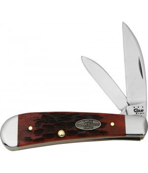 Case CCC Half Stop Old Red Bone Backpocket