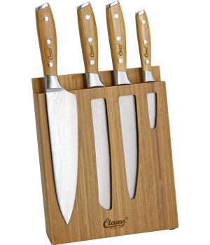Claus Damascus Steel Kitchen Knife Set