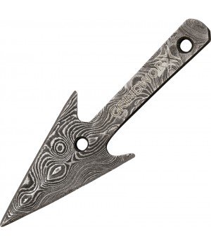 Grindworx Damascus Arrowhead