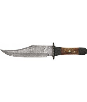 Damascus Tri Circle Bowie