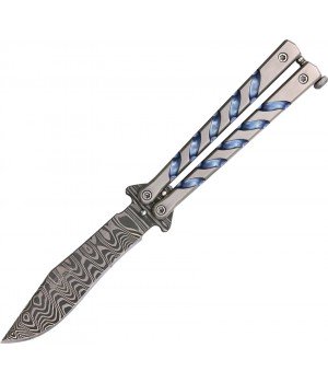 Darrel Ralph Venturi Damascus Custom Butterfly