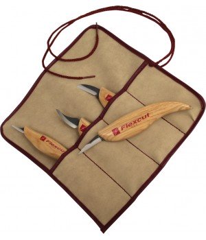 Flexcut 4-Piece Carving Knife Set
