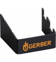 Gerber Display Stand/Free $100 Stainless stand with orange Gerber logo