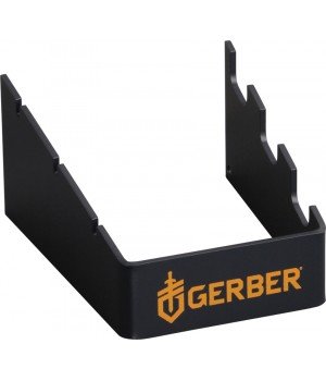 Gerber Knife Stand /Free $150. Stainless stand with orange Gerber logo
