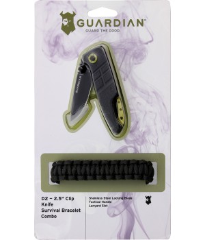 Gerber Survival Bracelet/D2 
Plungelock Combo