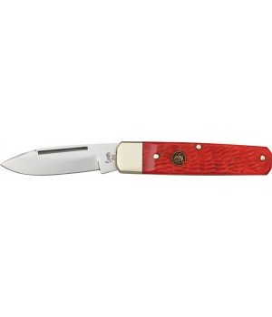 H&R 1-Blade Folder Red Jigged Bone
