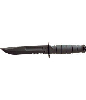 Ka-bar Short Serrated Leather