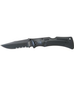 Ka-Bar MULE Lockback Partially Serrated