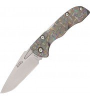 Kizer Titanium Lockback with 
AUS8 Steel Blade