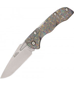 Kizer Titanium Lockback with 
AUS8 Steel Blade