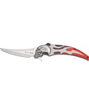 Misc Skull Folder Red