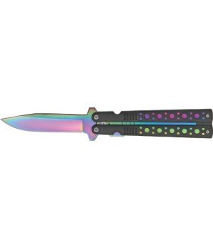 Misc Rainbow Assisted Opening linerlock