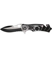 Speed Assisted Laser Engraved 
Handcuff Linerlock