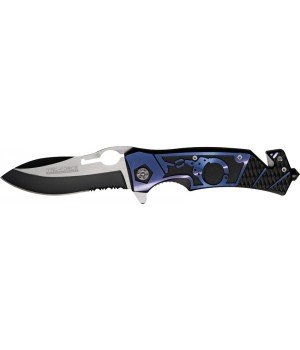 Speed Assisted Laser Engraved 
Handcuff Linerlock
