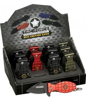Misc Speed Assisted Mini 
Grenade Linerlock Assortment