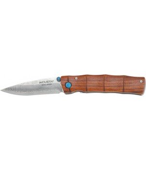 Mcusta Classic Wood and  
Damascus Series Folder